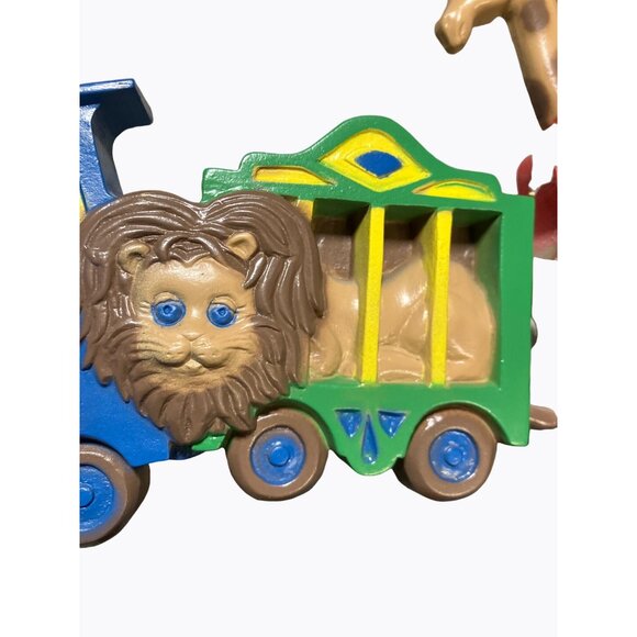 Vintage Burwood Products Circus Train Wall Plaques #3109-1 - Picture 10 of 14